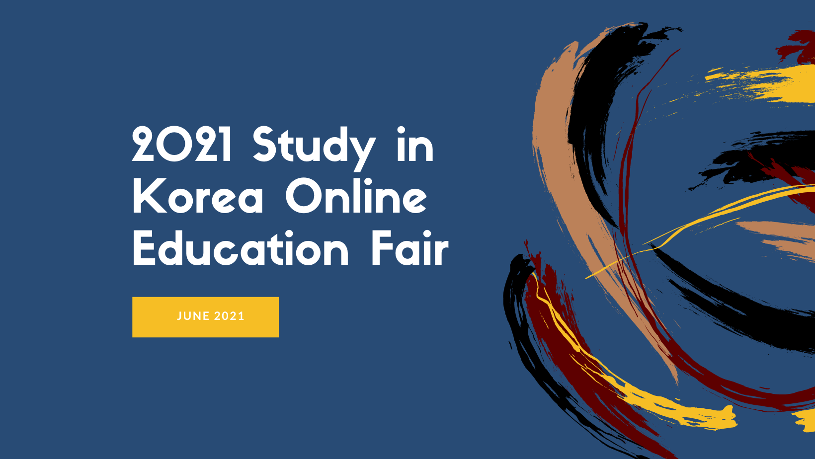 study in korea online education fair